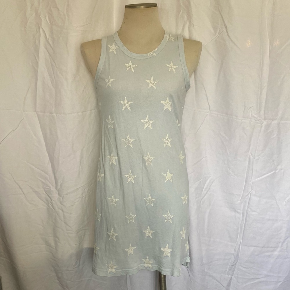 Current/Elliott Printed Jersey Tank Dress